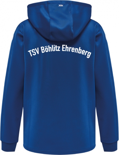 Damen Poly Kapuzenjacke TSV BE - Hummel Core XK Poly Zip Hood - True Blue